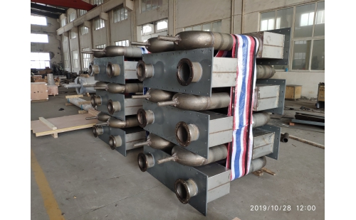 Radiant tube heating combustion process